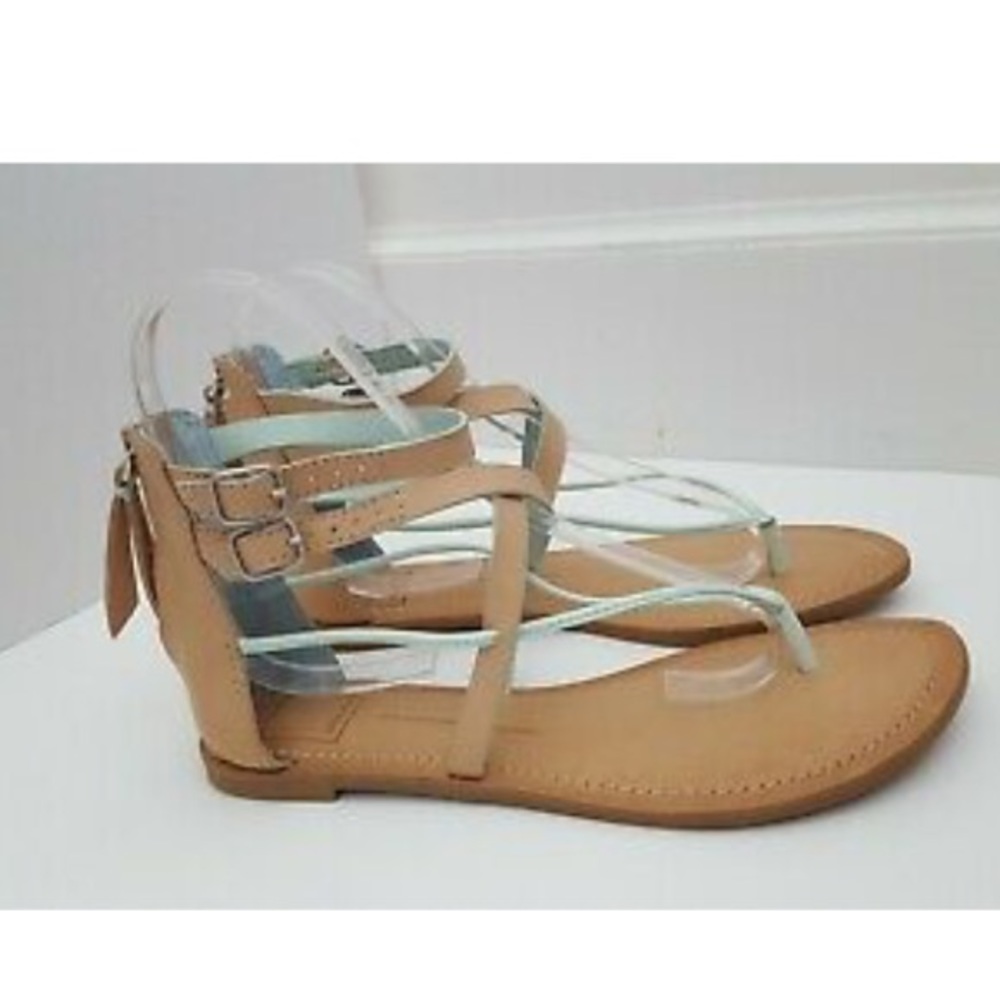 Dolce Vita Darrah Leather Gladiator Thong Sandals